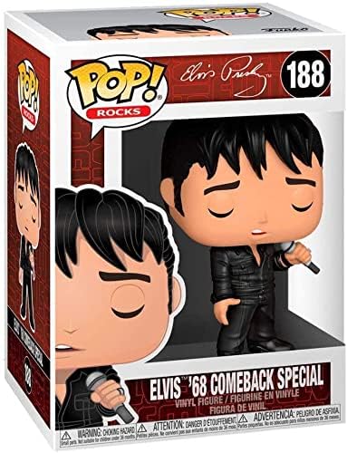 Amazon.com: POP Elvis - '68 Comeback Special Funko Pop! Vinyl