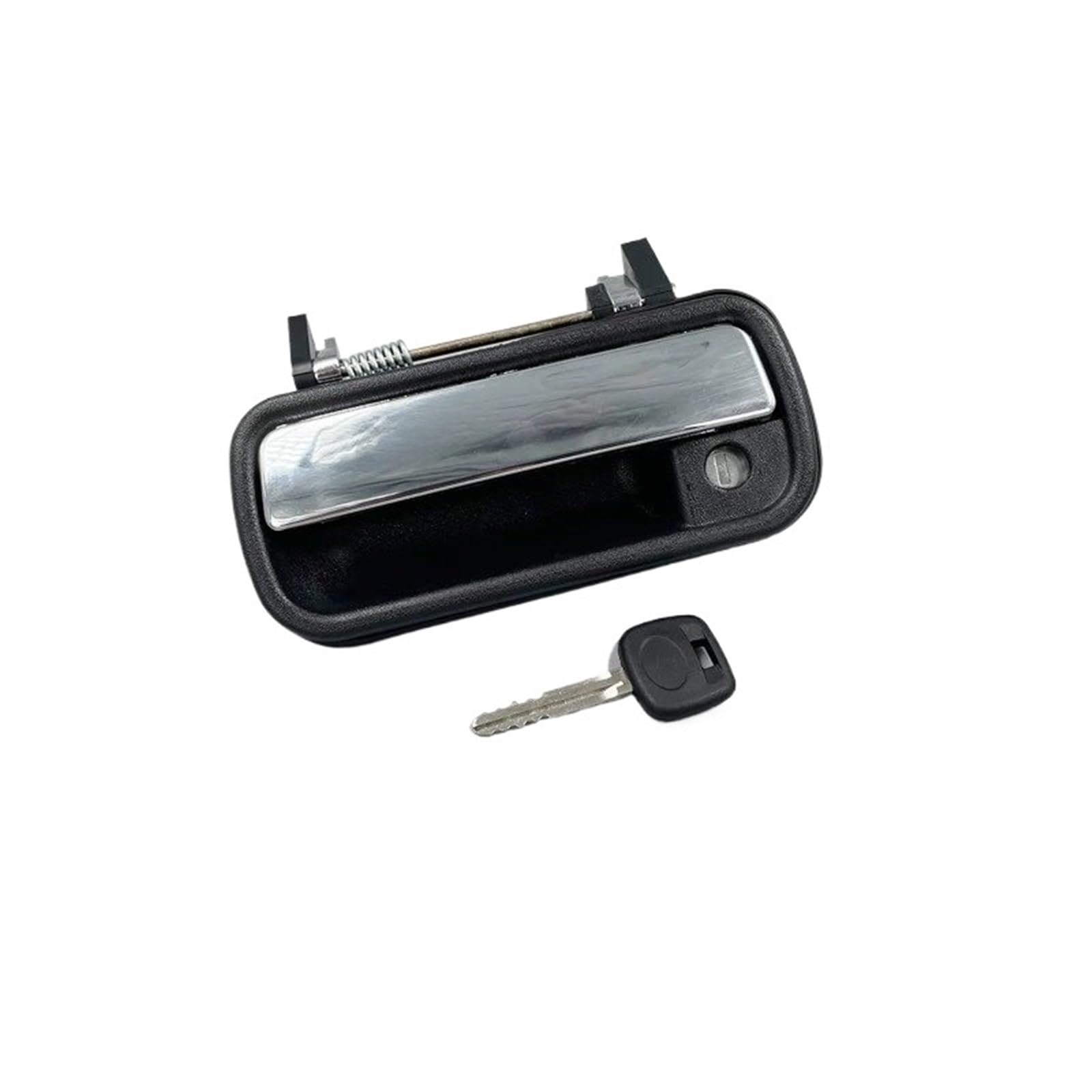 DUDUYANG Car Outside Door Handle for Toyota for Hilux Pickup Rn85 1988-1998 Front Door Outer Handle with Lock and Key Cylinder