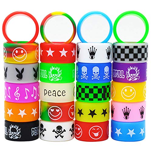Rings Silicone Anti Slip Band - Lot de 12 Rings fabriqués - pour RBA RDA Tank Mécanique Mods - Diamètre 22*12mm (12pcs) silicone antidérapant pour atomiseur Rabba RDA - Image 3