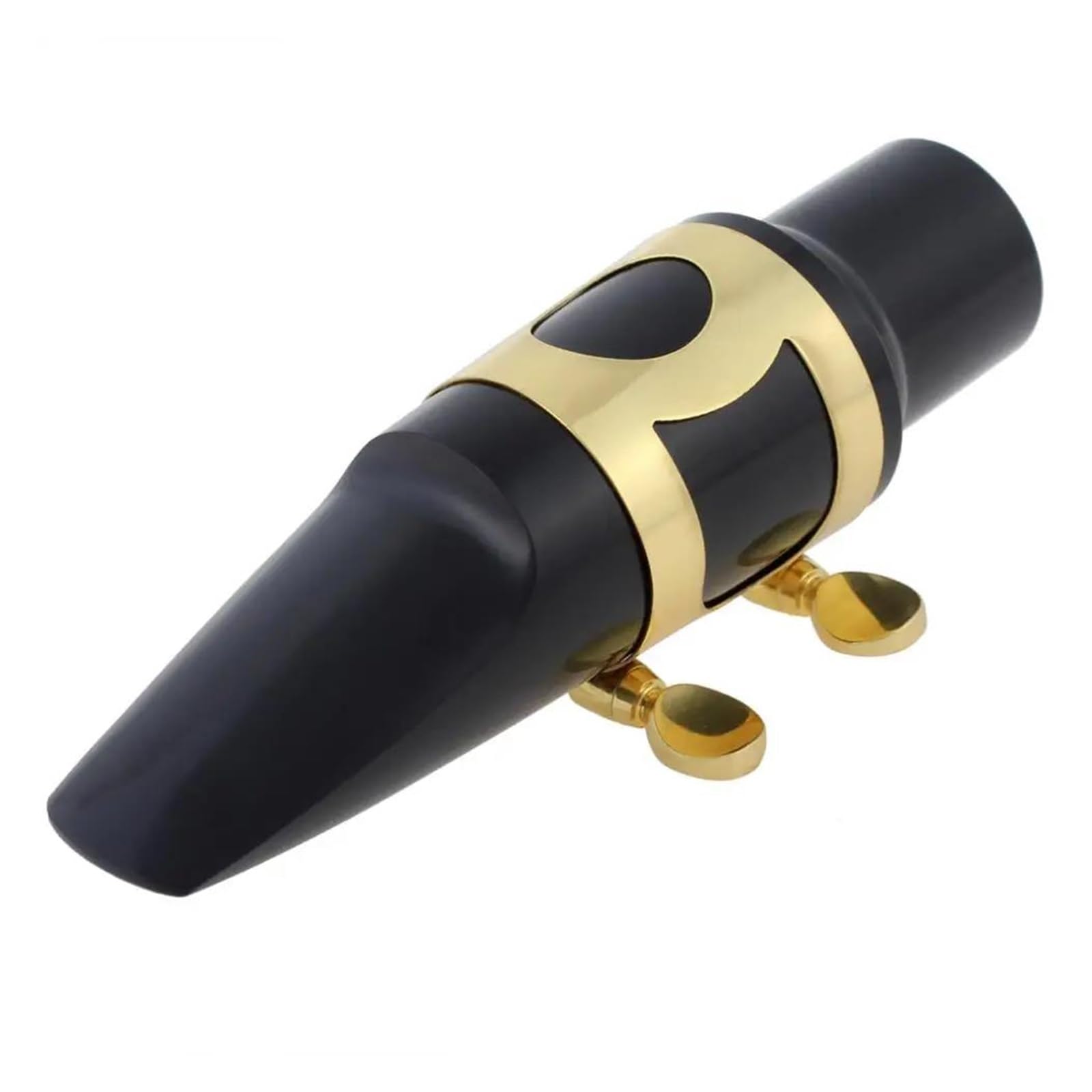 Akcesoria Do Instrumentów Saksofonu Zestaw Ustników Do Saksofonu Tenorowego Sax Instrumenty Muzyczne Części Akcesoria Z Nasadką + Klips + Stroik + 2 Szt. Podkładka Na Zęby
