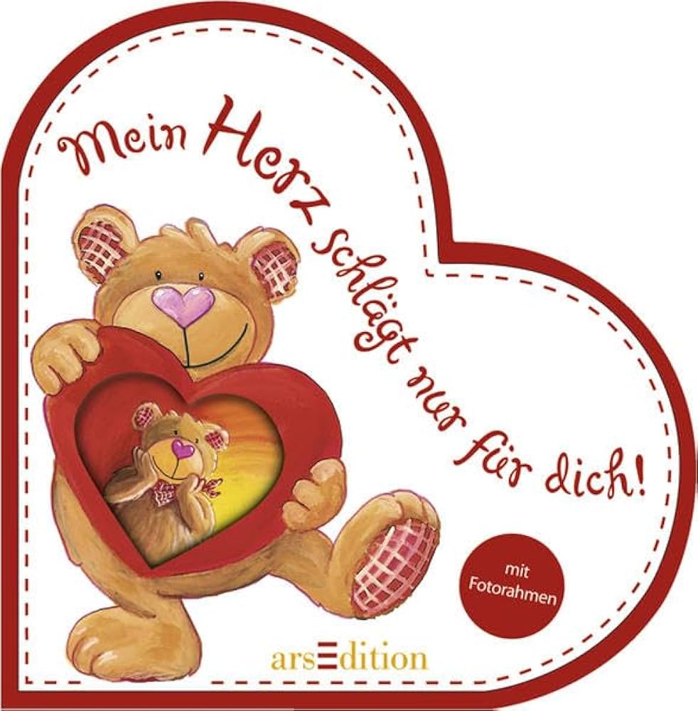 VON HERZEN ハートの本 Amazon.co.jp: Mein Herz schlaegt nur fuer dich : 本