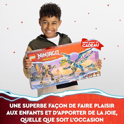 LEGO 71796 Ninjago Le dragon élémentaire vs le robot de 'impératrice - vue 4