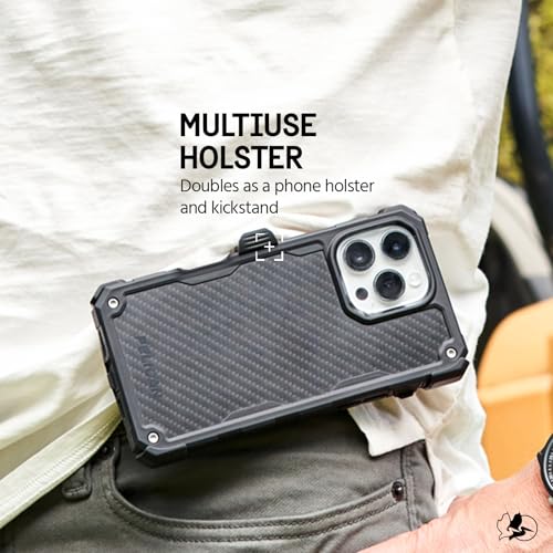 Pelican Shield iPhone 16 Pro Case - Rugged MagSafe Phone Case - Carbon - image 7