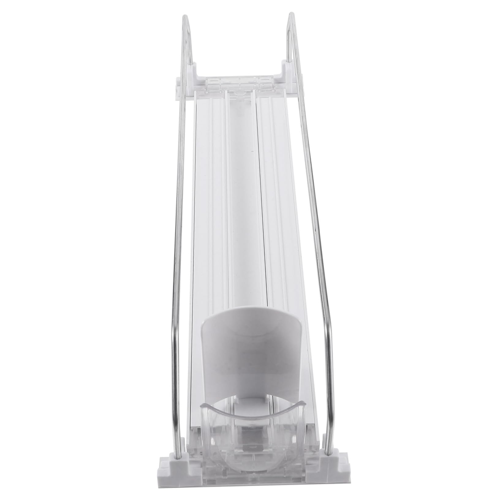 Cabilock Beverage Can Dispenser Fridge Soda Can Organizer Plastic Drink Pusher Supermarket Shelf Pusher Easy Install