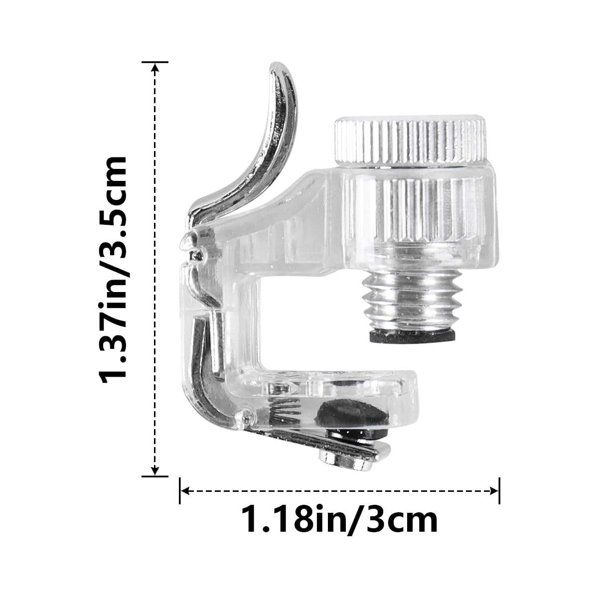 1 paire de manettes de jeu mobiles avec vis réglable pour téléphone portable PUBG