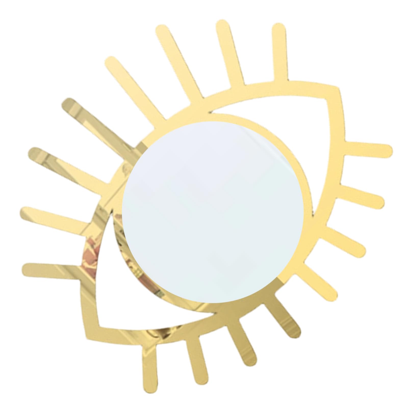 Veltros Decorative Eye Wall Glass Acrylic Exotic Wall Art Decoration for Artistic Living Room Bathroom Enhancement Artistic Glass