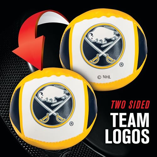 Image of Franklin Sports NHL Team Mini Soft Hockey Stick Set - NHL Team Soft Foam Mini Hockey Stick and Ball - Great Toy for Kids