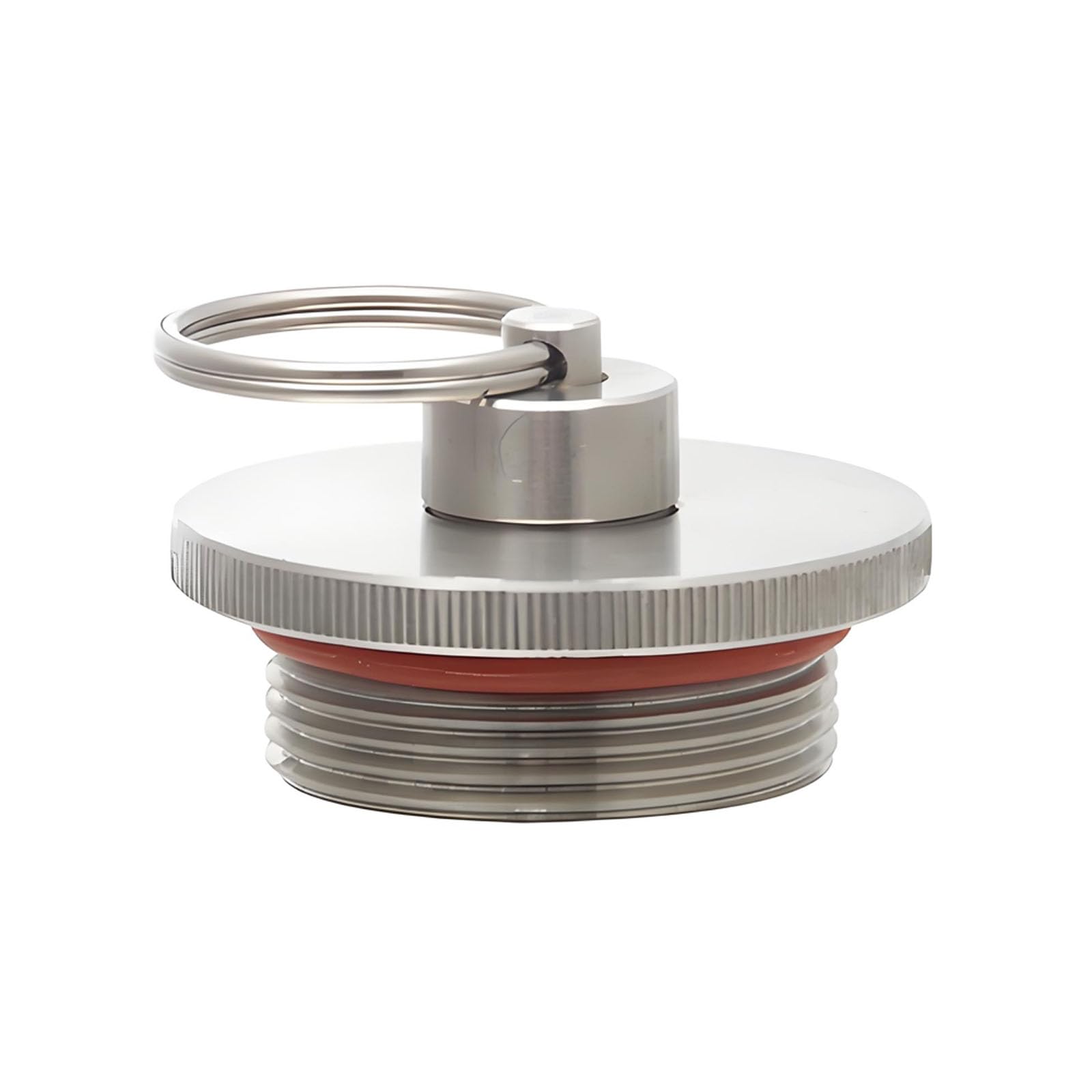 Wrjahcg One Color Mini Beer Keg Lid Homebrew Keg Lid Stainless Steel Beer Keg Lid With Pressure Relief Valve The Metal Lids With Valves Carbonation Keg Lid For 2L, 3.6L, 5L Diameter 33Mm