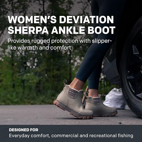 Grundéns Women's Deviation Sherpa Ankle Boot | Durable, Waterproof, Fleece Lined2