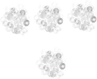 TEHAUX 400 Pcs Glass Anti-Slip Spacer Cutting Board Feet Rubber Bumpers Cabinet Bumpers Clear Desktop Protector Clear Desk Protector Glass Table Top Bumpers Furniture Bumpers Cabinet Pads