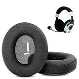 XRHTONG Earpads Replacement for Turtle Beach Ear Force X12, X11 Headphones, Breathable Fabric/High Density Foam Cushion