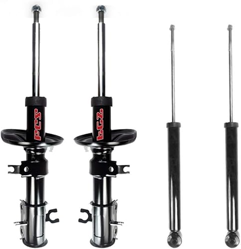 FCS Conjunto de puntales delanteros y amortiguadores traseros para Chevy Aveo Aveo5 Pontiac G3