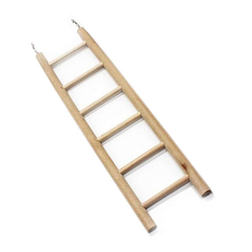 Vogelschaukeln 6St Set Vogelspielzeug Holzleitern Schaukelkratzer Barsch Klettertreppe Vogelkäfig Papagei Haustier Spielzeug Zubehör 1Set