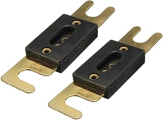 Totority 2 Peças Fusível De Áudio Do Carro Fusível De Carro Fusíveis Automotivos Fusível Banhado A Fusível Em Linha Acessório Do De Áudio E Vídeo Do Carro Peças Do De