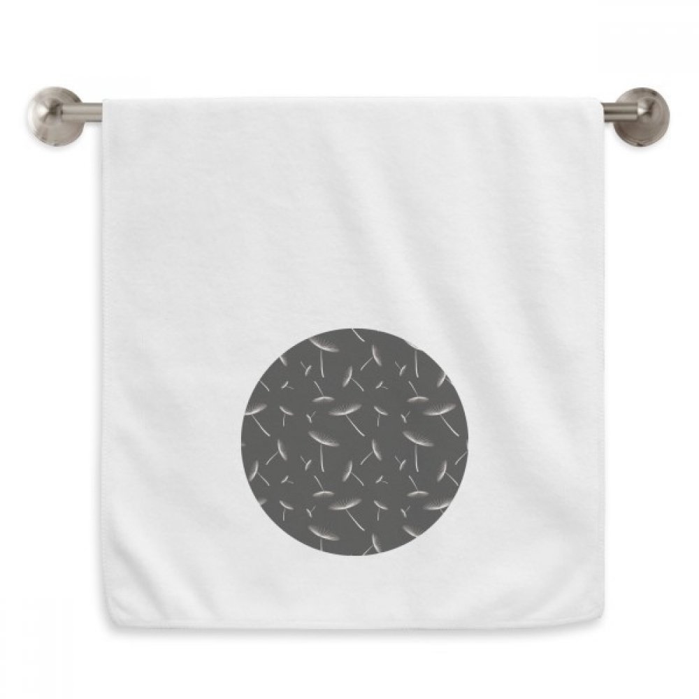Serviettes moelleuses pissenlit blanc 13x29 pouces pour essuie-mains
