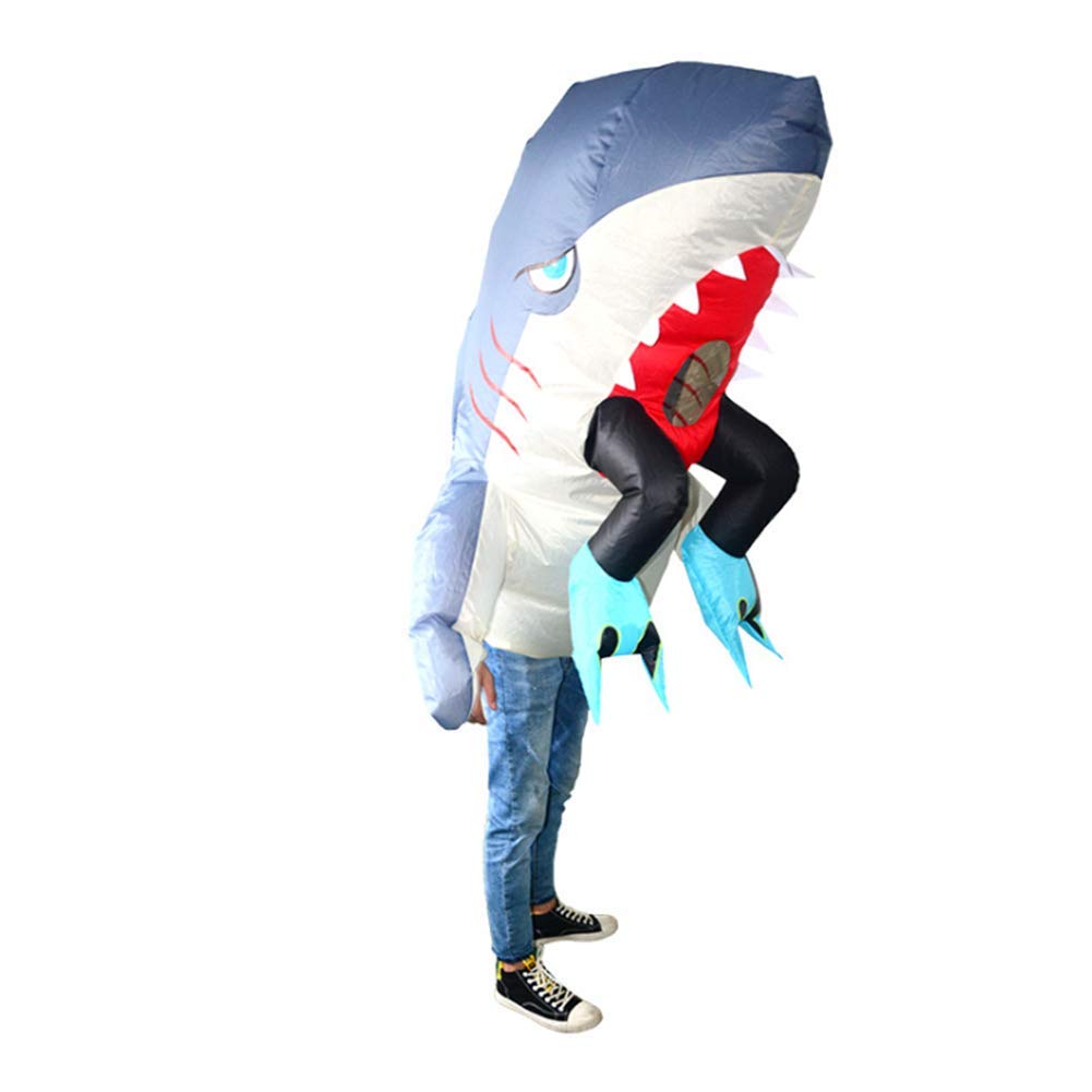 Halloween Five Point Star Inflatable Costume Funny Blow Up Suit For Festival | UK - View #7