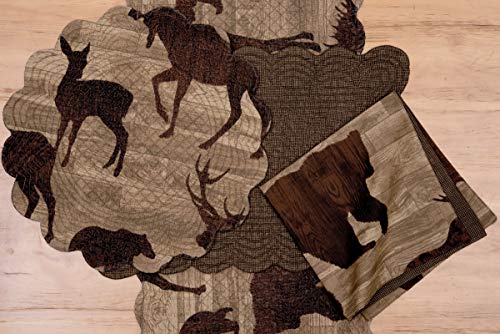 Servilletas de Tela C&F Home Pack 6 Cuadradas Marrón miniatura 4