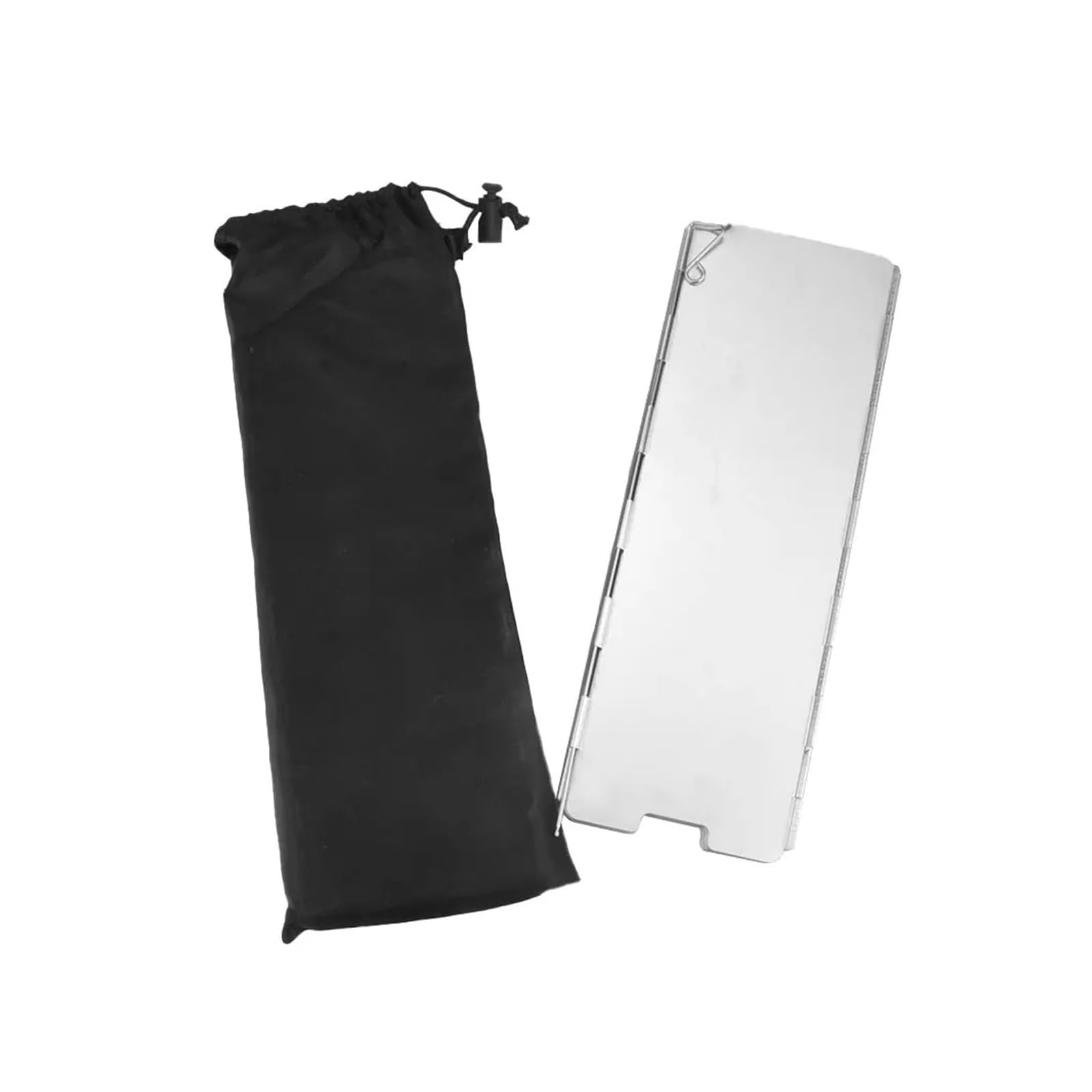 Paravientos para Hornillo de Camping Pantalla de protección contra el Viento for Estufa Gas, for Acampar al Aire Libre, Picnic, Cocina, Quemador, Pantalla a Prueba, aleación Aluminio