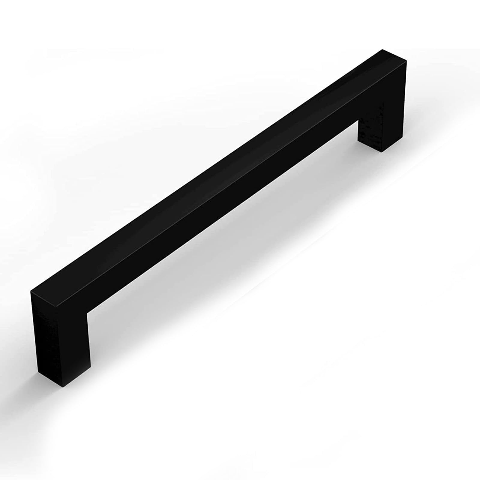 Goldenwarm 1 Pack 160mm Hole Center Black Kitchen Cupboard Handle Drawer Handle