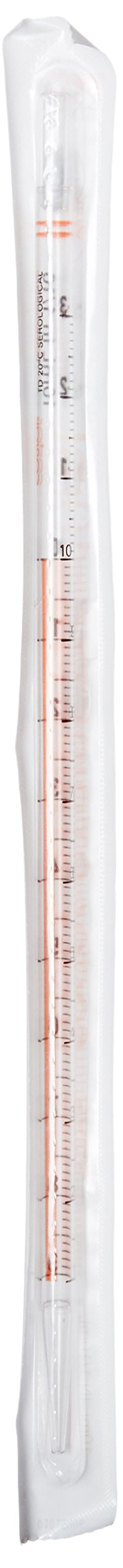 Corning 4488 Costar Stripette Serological Pipets, 10 mL, Individually Paper/Plastic Wrapped Sterile 50/Bag (Pack of 200)