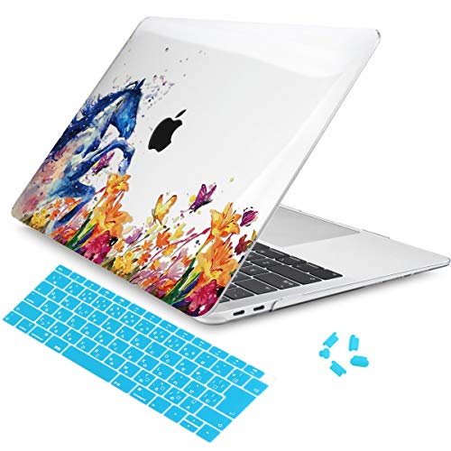 Batianda 2018 2019 2020 macbook air 13 C` A1932 A2179 P[X Jo[, }bNubN GA 13 Touch ID & Retina Ή p\RP[X PC ^ ϏՌ یP[X + L[{[