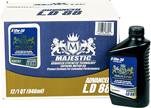 Aceite para motor 10W-30 Synthetic Blend Majestic 12 Qt