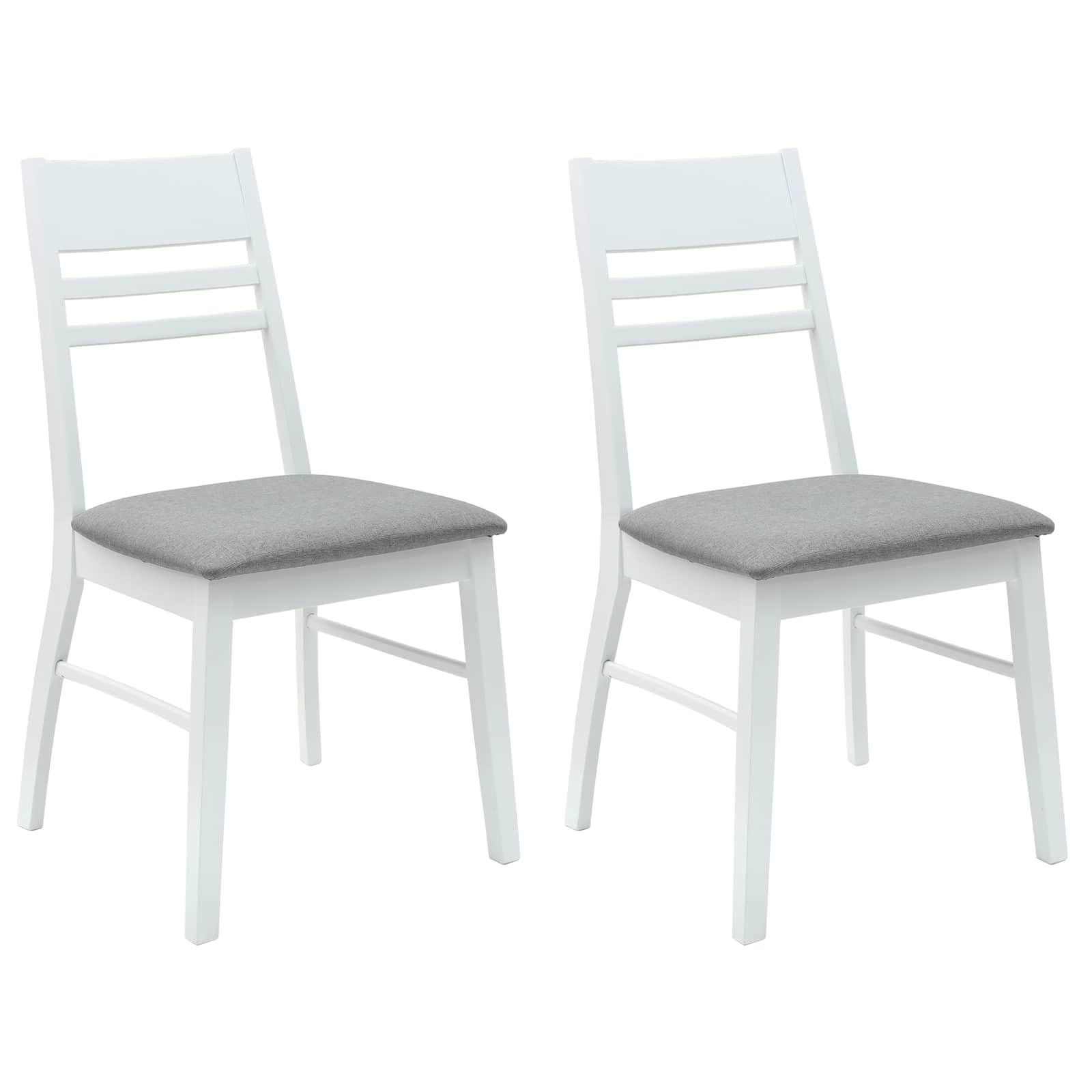 Set di 2 sedie per sala da pranzo, 43 x 54 x 89 cm, in legno