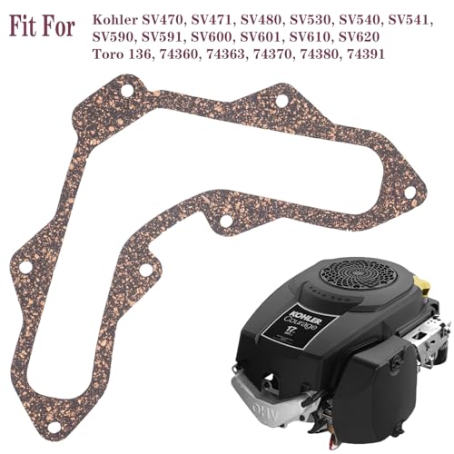 Image of 20 041 13-S Valve Cover Gasket - Compatible with Kohler Courage SV470 SV471 SV480 SV530 SV540 SV541 SV590 SV591 SV600 SV601 SV610 SV620 18HP 20HP 20-041-13-S 2004113-S