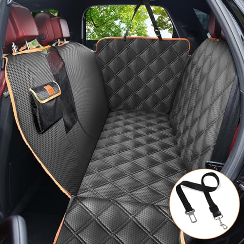 KYG Protection Voiture Chien Hamac Siège Arrière Avec Base Dure 500lbs - Imperméable Antidérapante Pour SUV Camion