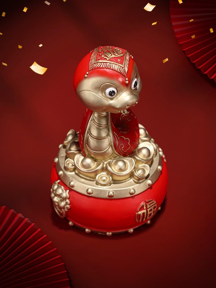 Biurko Biurko Mosiężny Wąż Ornament Dom Rzemiosło Dekoracja Ciekawostka Półka