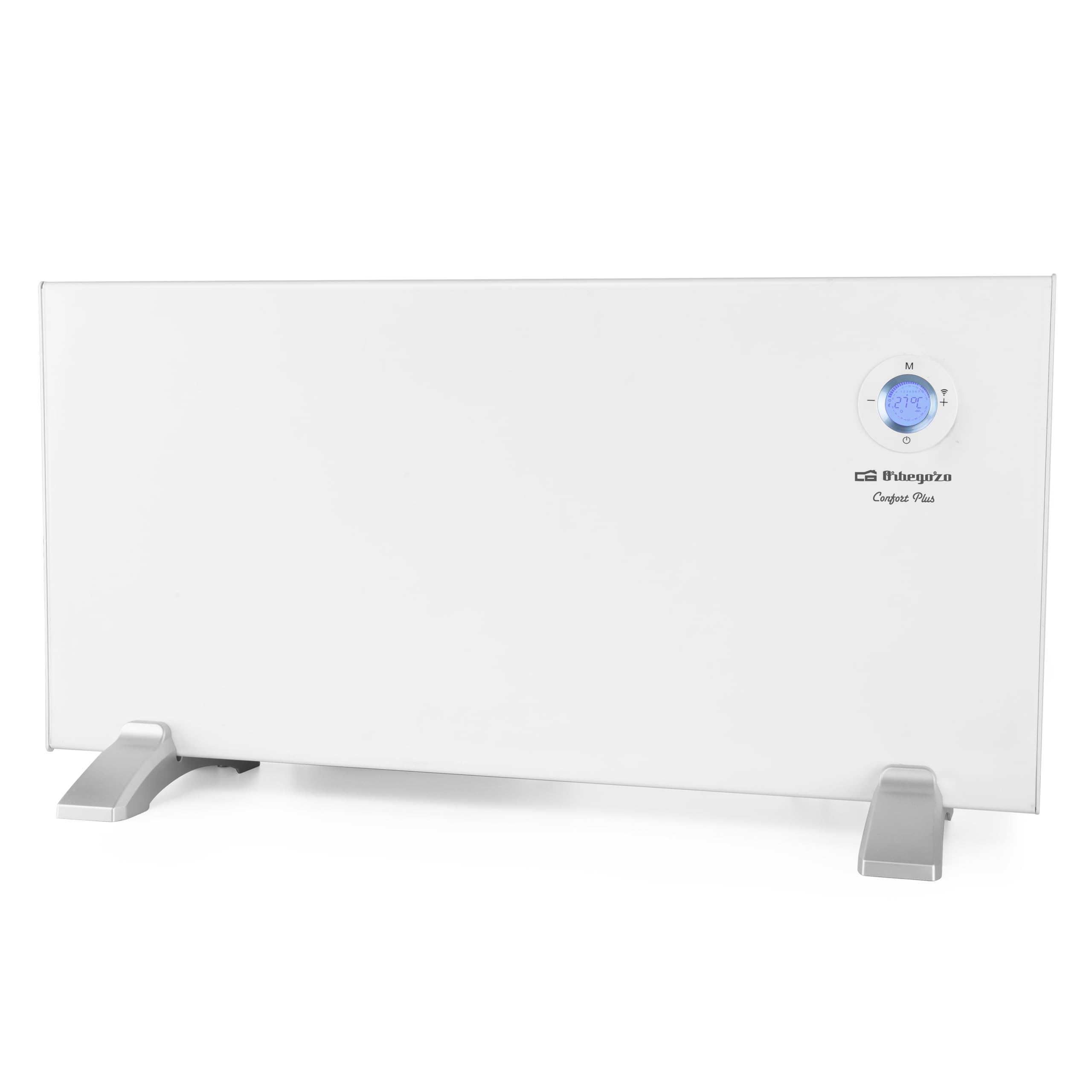 Orbegozo REW 1500 - termowentylator, cyfrowy, Wi-Fi, 1500 W, cyfrowy wyświetlacz LCD, programowalny, bezprzewodowe połączenie za pomocą aplikacji Orbegozo