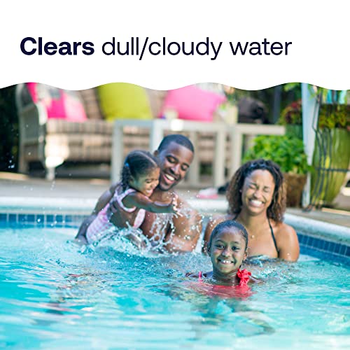 Image of HTH Pool Flocculant Liquid | Clears Cloudy Water | Fast-Acting | 32 Fl Oz | Pack of 2