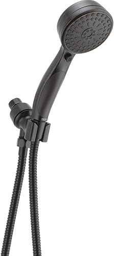 DELTA FAUCET 54424-RB18-PK Active Touch - Ducha de mano con montaje de 9 ajustes, bronce veneciano