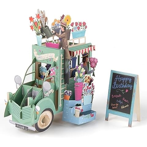 AIBAOBAO 3D Pop Up Birthday Card Cover