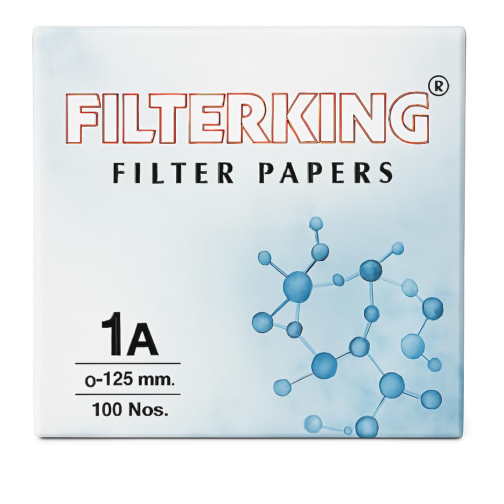 Labzee Filterking Filter Paper 125 MM, Pack of 100-image-12