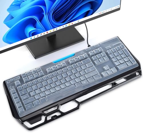 iKammo Tastaturabdeckung für Logitech G910 Orion Spectrum Full-Size Wired Mechanical Keyboard Protective Cover,Clear iKammo Tastaturabdeckung für Logitech G910 Orion Spectrum Full-Size Wired Mechanical Keyboard Protective Cover,Clear