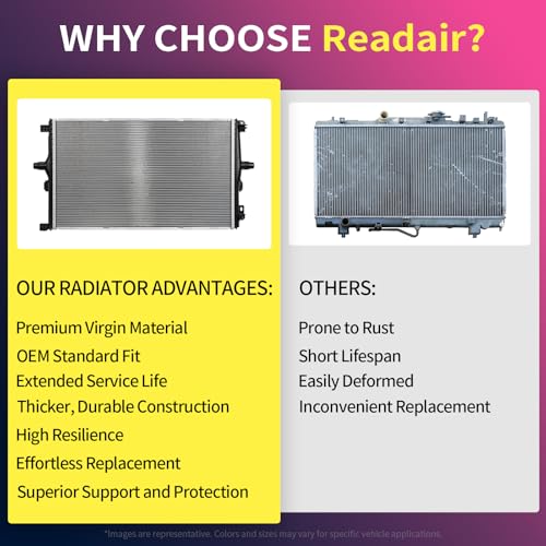 Image of Engine Coolant Radiator with Transmission Oil Cooler Compatible with Acura RSX 2002-2006 L4 2.0L, Automatic Transmission, Replace# 19010PND901