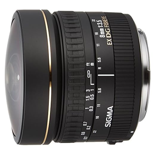 Sigma 8mm f/3.5 EX DG Circular Fisheye Fixed Lens for Nikon SLR Cameras