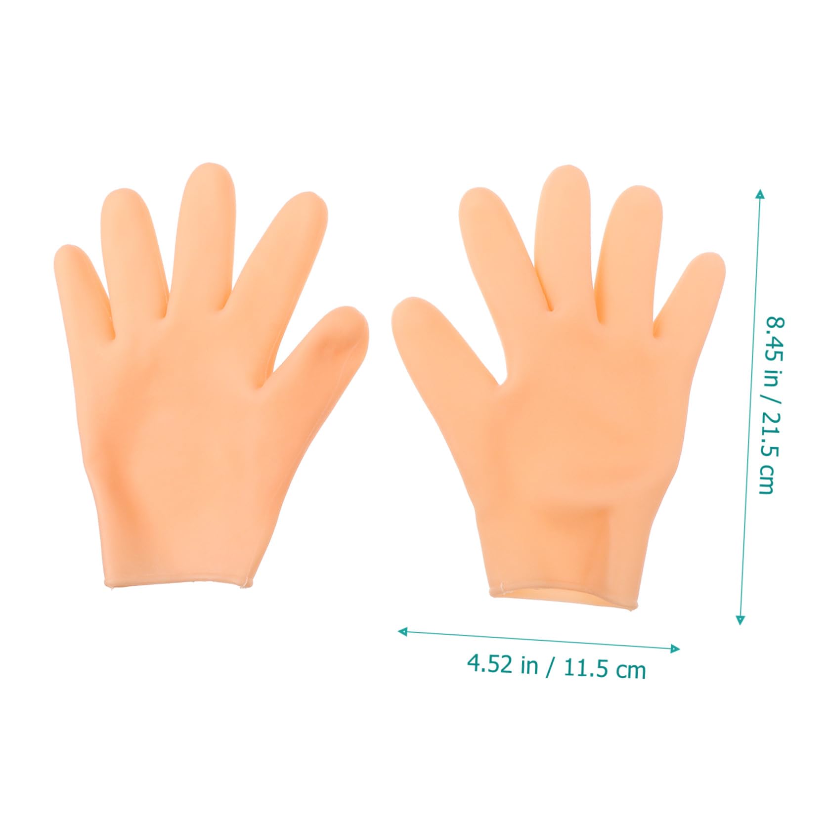 FRCOLOR 3 pares de guantes hidratantes cosméticos bolsa de cosméticos guantes para eliminar la piel muerta guante exfoliante guantes negros guantes mujer guantes anti grietas
