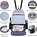 Ytonet Tennis Bag Tennis Backpack for Women Men 2 Rackets with Insulated Pocket Ventilated Shoe Compartment