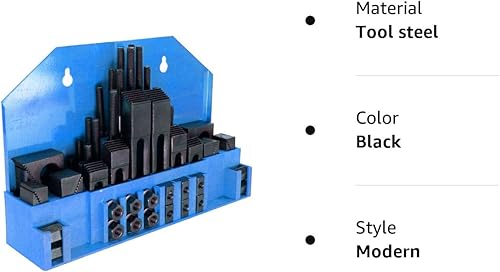 Miniatura 7 de HFS (R) Kit de sujeción de abrazadera Bridgeport Mill (ranura de 12 pulgada 38 ")