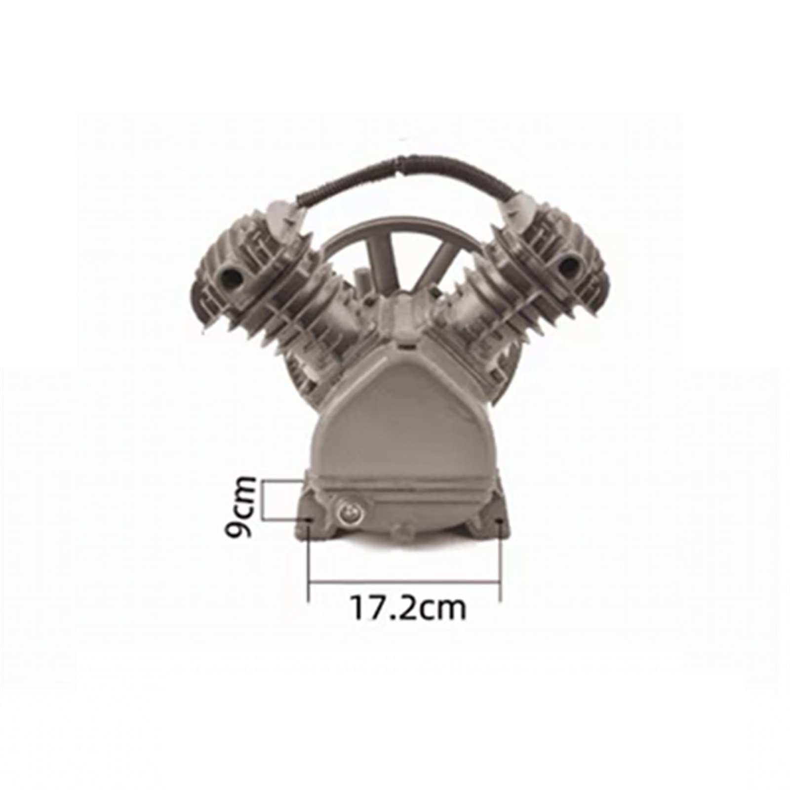 Mini pompa piccola di alimentazione di alta qualit 1. 1KW Pistone industriale industriale ad alta pressione a doppio cilindro della pompa del compressore della testa della pompa for aria compressore d