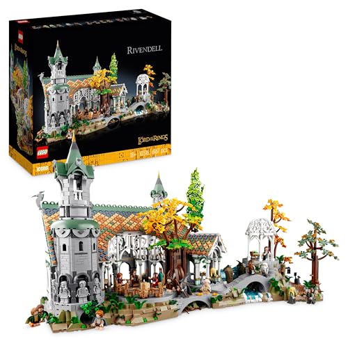 LEGO Icons EL SEÑOR DE LOS Anillos: RIVENDEL - Regalo por el Día ...