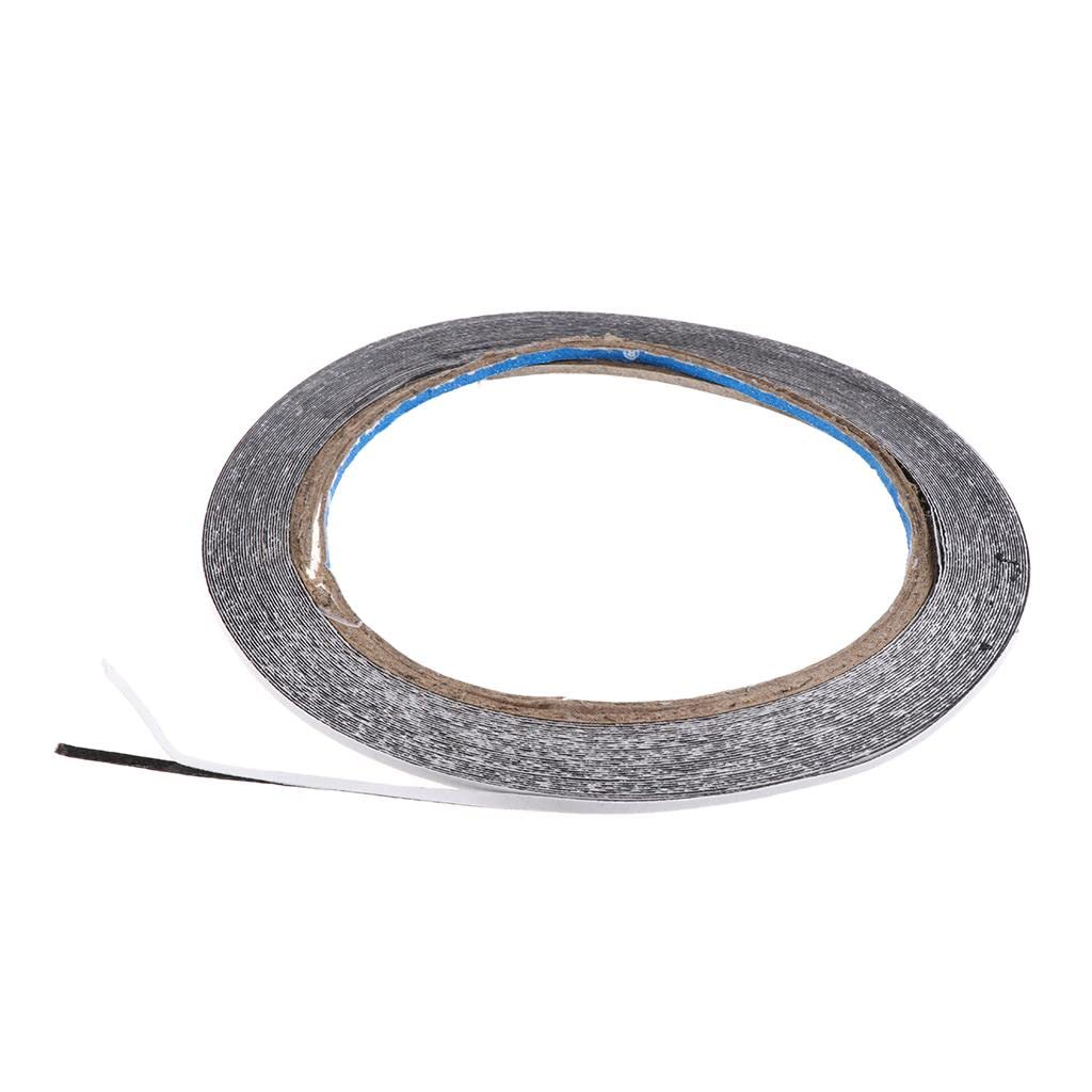 Club Bollywood®1 Roll Adhesive Tape Glue Archery Arrow Supplies DIY Tool Black 10M|||• |1 Roll Adhesive Tape-image-2
