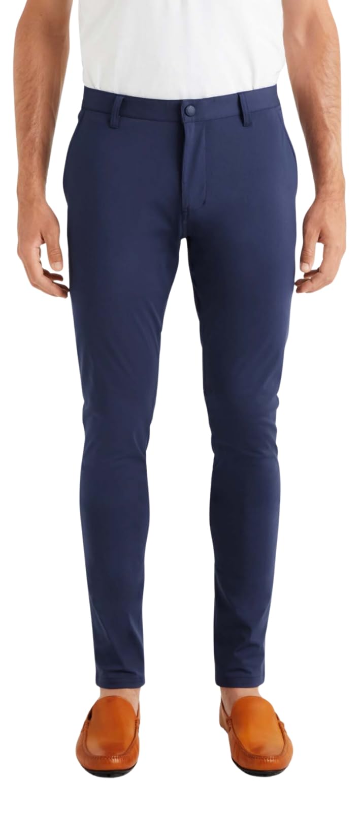 Rhone Commuter Skinny Mens Pants Ultra Slim-Fit Mens Dress Pants All-Day Comfort Stretch Fabric Work Pants for Men