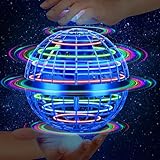 Vantexi Flying Orb Ball Toy,2025 Upgraded Parachute with LED Light,Magic Hand Controlled Gravity Ball,Cosmic Globe Boomerang,Cool Christmas Birthday Gift for 6 7 8 9 10+ Year Old Boys Girls Teens-Navy