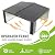MNLR 10x14 FT Large Metal Storage Shed, Waterproof Outdoor Tool Shed with Lockable Double Hinged Door, Reinforced Frame Structure, Sloped Roof & Vents for Lawn Mower, Bikes & Patio Gear