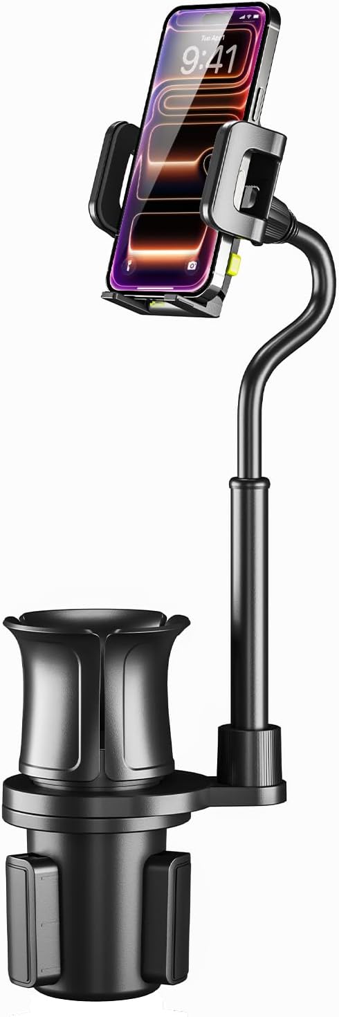 Bracketron TripGrip Series Cell Phone Mount Phone Holder for Car Cup Holder Expander Bracketron TripGrip Series Cell Phone Mount Phone Holder for Car Cup Holder Expander