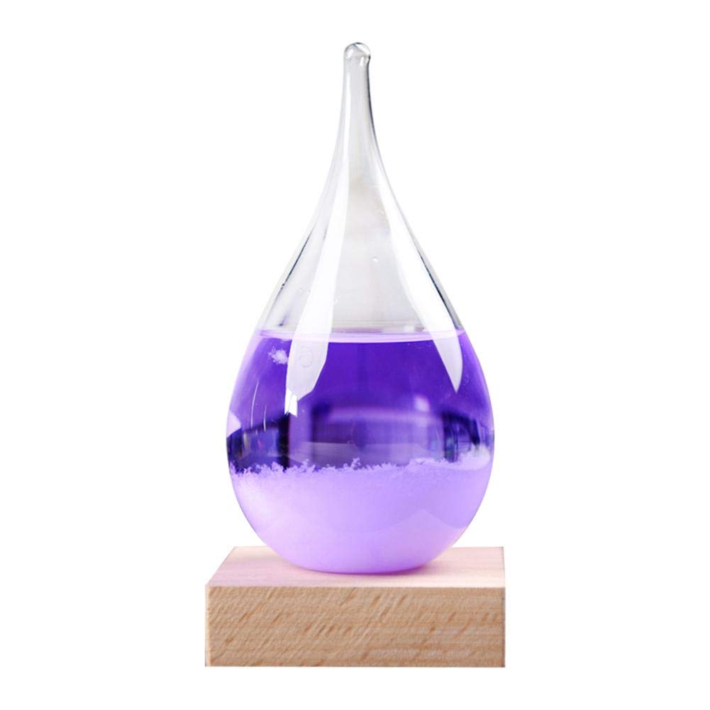 Storm Glass Weather Stations Water Drop Weather Predictor Creative Forecast Nordic Style Decorative Weather Glass