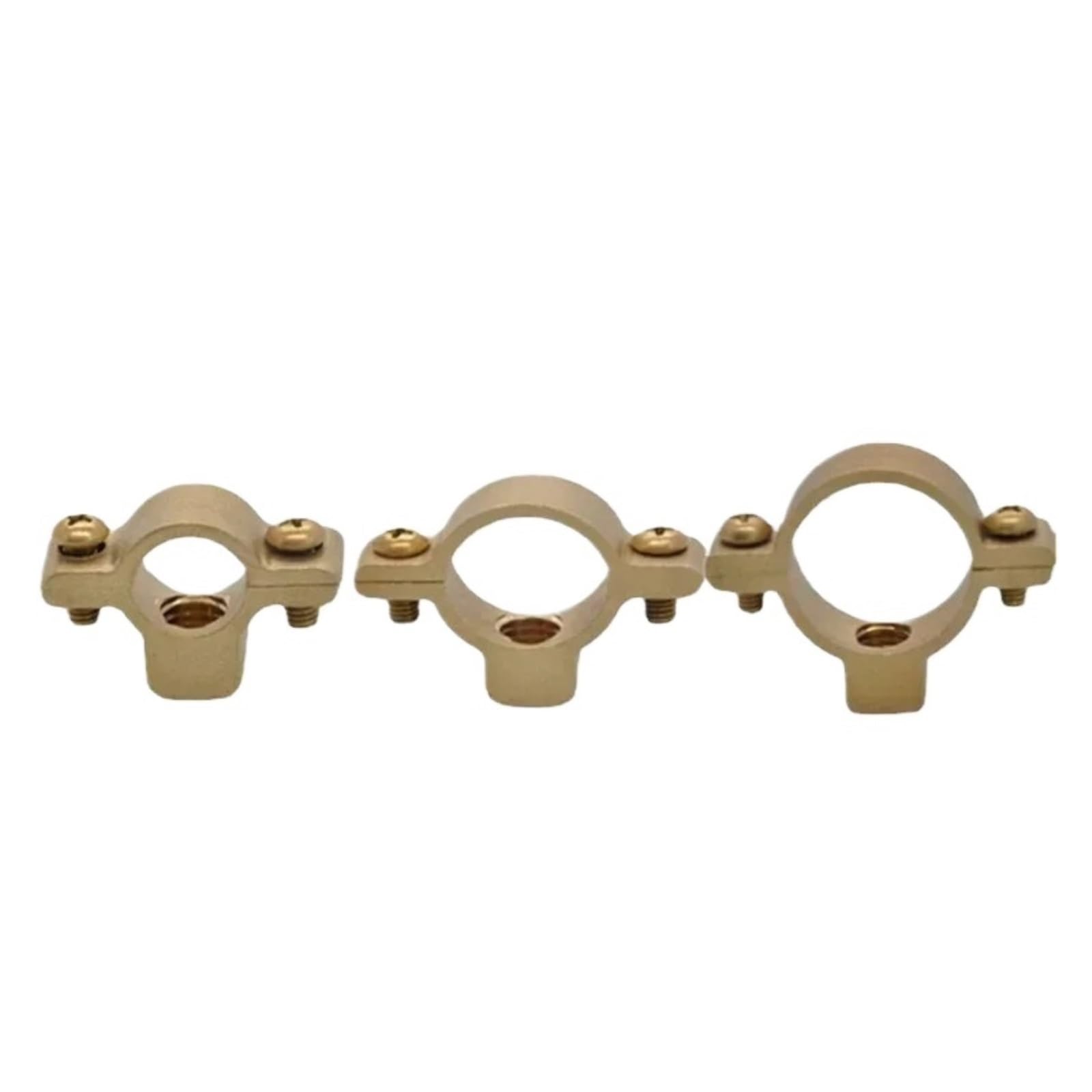 Staffa For Morsetto For Tubo In Ottone M10 15-100 Mm